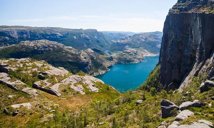 Stavanger: Waterfalls, Caves and Rock Tour By Sea