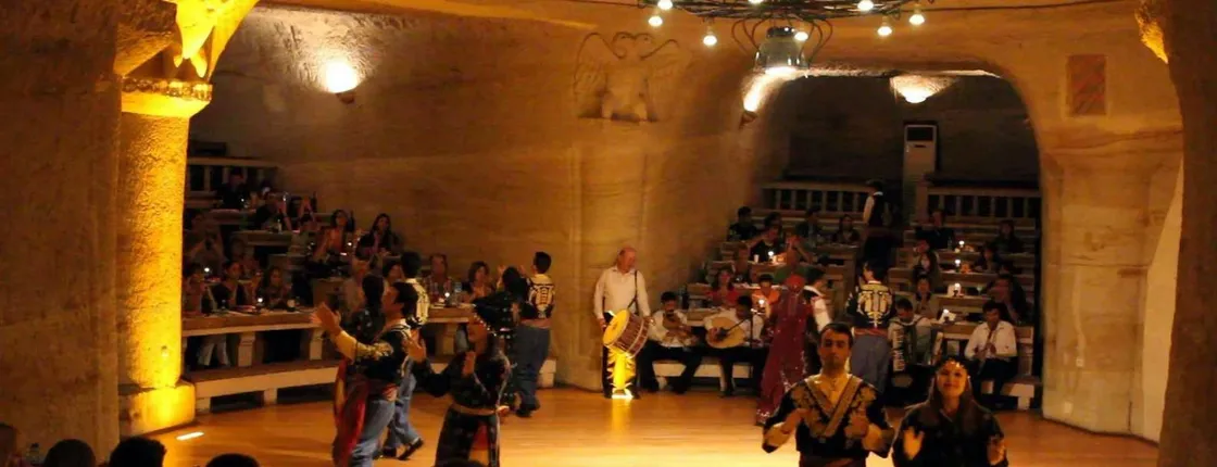 Turkish Night at cave restaurant in Cappadocia