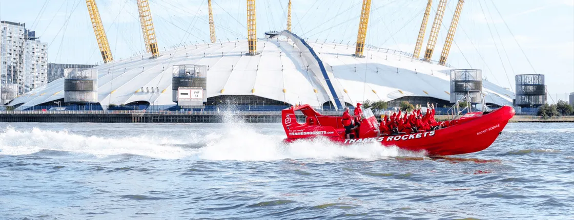 Thames Rockets Break the Barrier speedboat ride