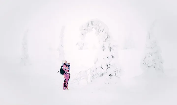 Frozen Wonderland Riisitunturi National Park Winter Hike