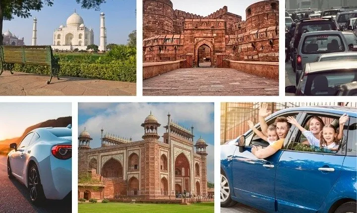 Day Trip to Taj Mahal and Agra Fort by Car