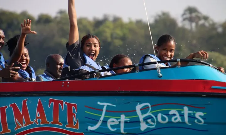 Adrenaline Jet Boat Safari in Victoria Falls