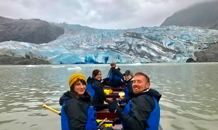 Mendenhall Glacier Lake Canoe Tour