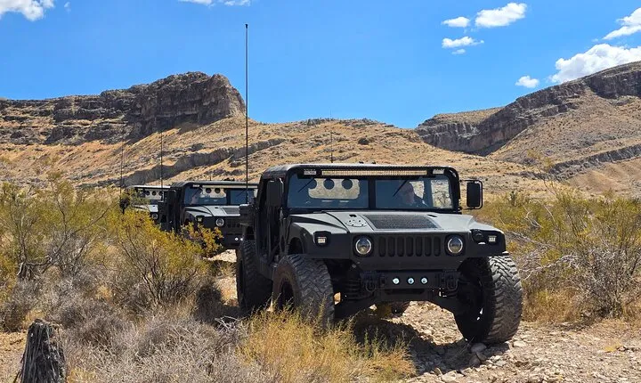 Military Hummer Off-Road Tour in Spring Mountain from Las Vegas
