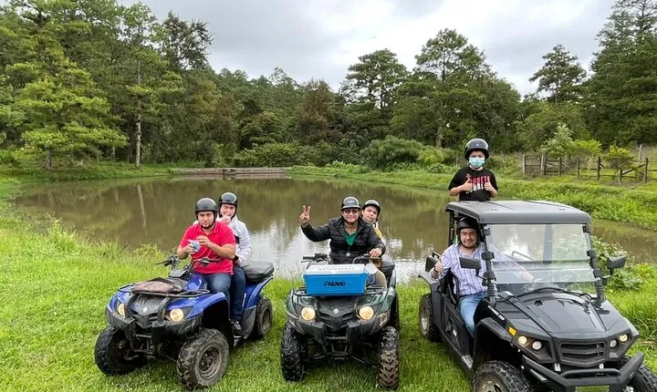 Private Guided ATV experience in Honduras with snacks