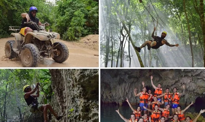 Atv Ziplines Cenote Mayan energy