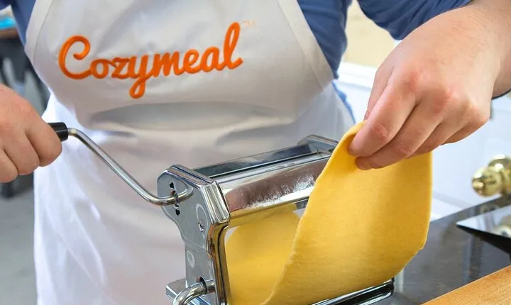 Make Three Handmade Pastas in Florence Studio (3-Course Meal)