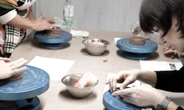 A Calming Pottery Workshop & Japanese Food Musubi Making TOKYO