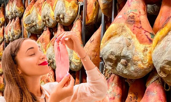 Tour at a Parma Ham Producer