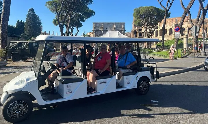 Private Rome Golf Cart Tour: Catacombs & Iconic Landmarks