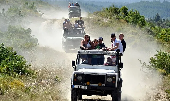 Antalya Jeep Safari Tour with Off-Road, Lunch & Transfer