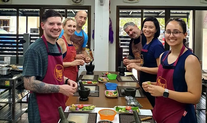 Phuket Thai Cooking Class with Market Tour Option