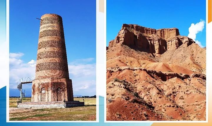 Burana Tower and Konorchek Canyons