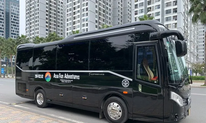 Shuttle Bus Transfer from Hanoi to Halong Bay