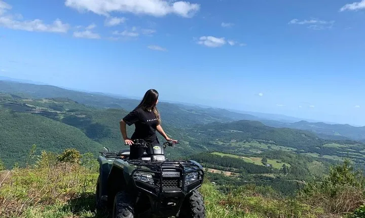 Quadricycle Tour to Morro Pelado 7km - 01 person on Quadri