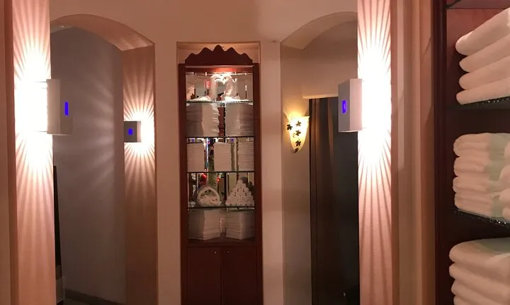 Spa Service: Hot Stone Body Massage with Private Sauna