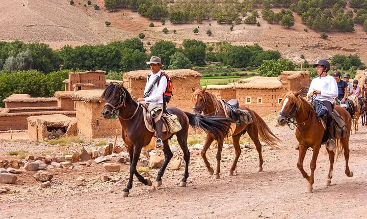 Enjoy a Scenic Horseback Ride in the Marrakech Atlas Mountains