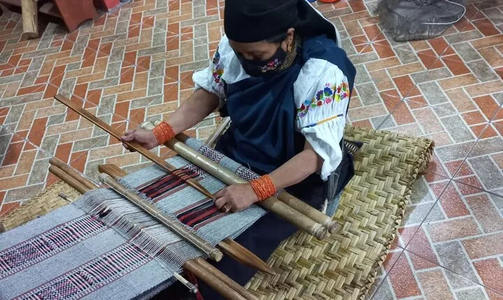 Otavalo Market, Art and Music with Middle of the World (Sundial)