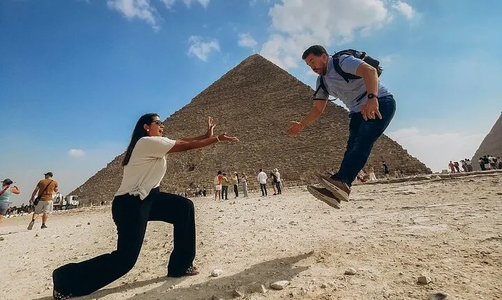 Private Tour Giza Pyramids, Sakkara, Memphis, Lunch & Camel Rides