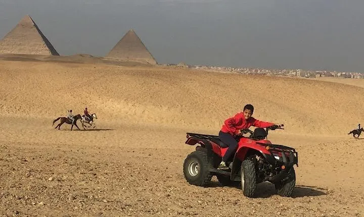 ATV Quad Bike Tour at Pyramids of Giza