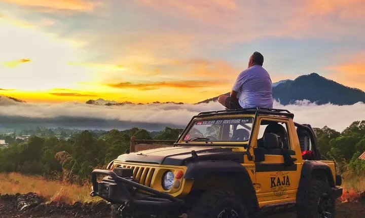 Mount Batur Jeep Sunrise Tour (Private & Breakfast at Restaurant)