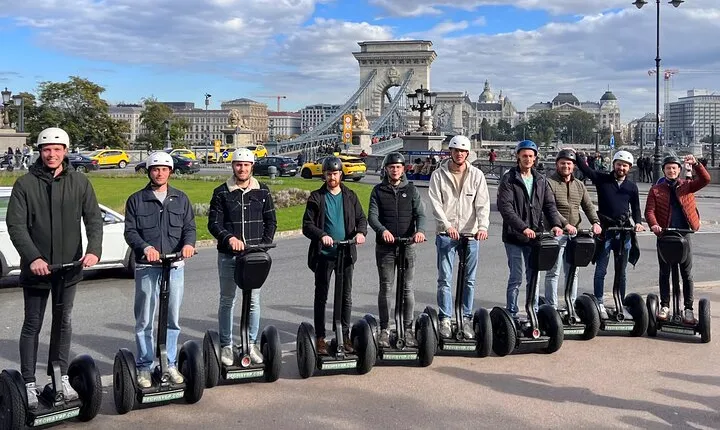 3 Hours Budapest Segway Grand City Tour Buda, Margaret and Pest