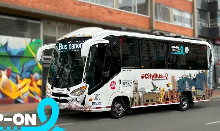 Hop On Bogotá: Panoramic bus
