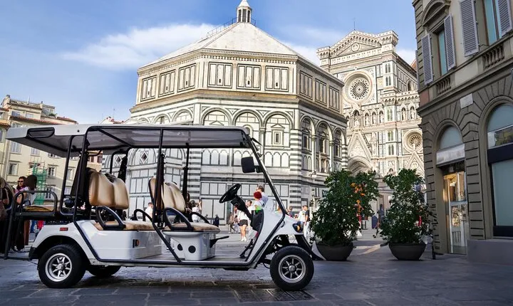 Florence Golf Cart Tour of the Center and Piazzale Michelangelo