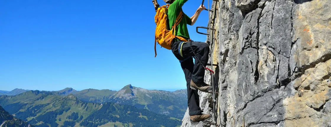 Via ferrata experience for beginners