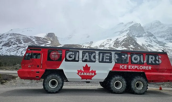 From Canmore/Banff: Columbia Icefield Skywalk Peyto Private Tour