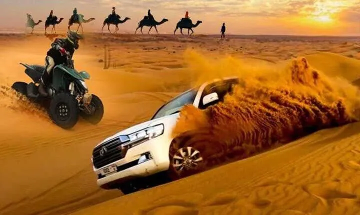 Dubai Desert Safari: Luxury Camp Activities & BBQ Dinner