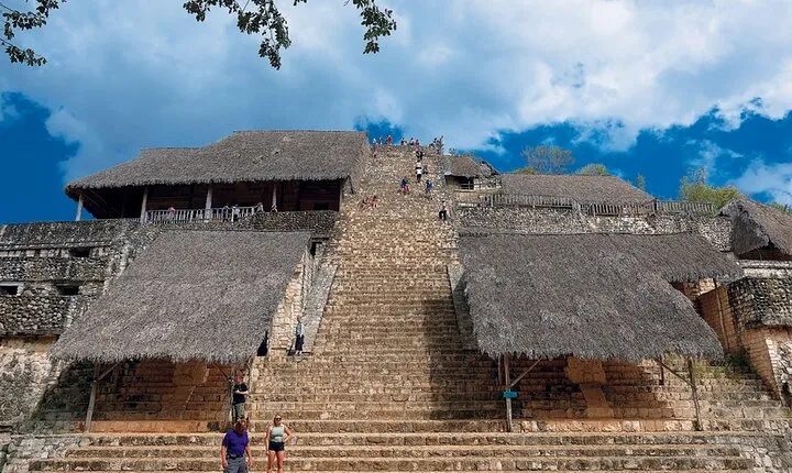 Cultural Tour! Ek Balam, Hubiku Swim & Valladolid from Cancun