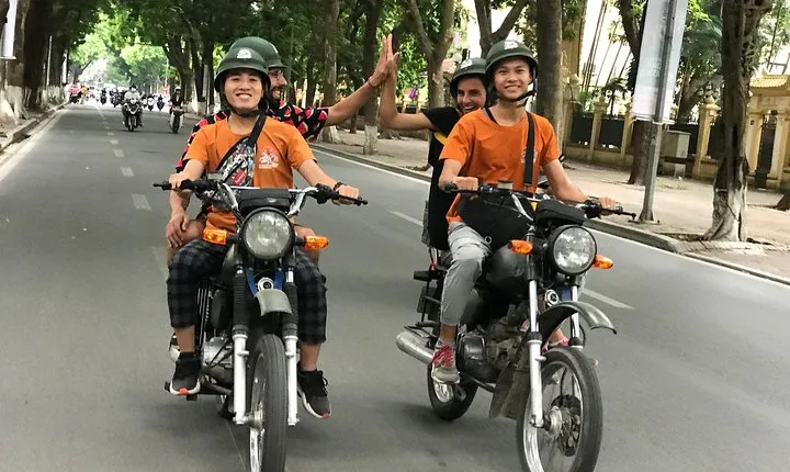 Hanoi half-day with Food + Culture + Fun By Minsk Motorcycle