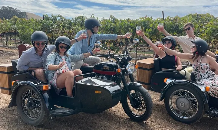 Vineyard Rides Paso Robles Sidecar Wine Adventure
