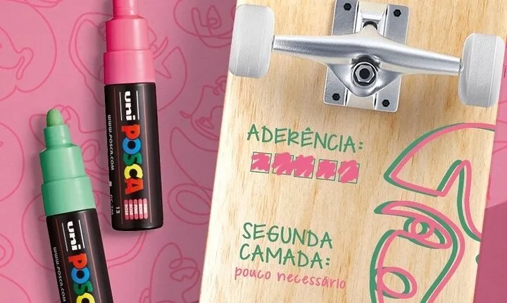 Paint on a Skateboard Deck in Riyadh