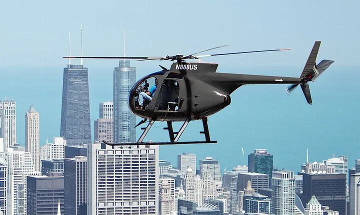 Private 45-Minute Chicago Skyline Helicopter Tour 