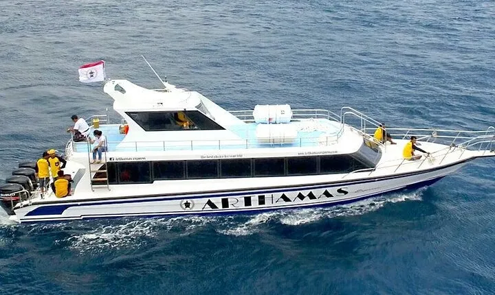 One-way Ticket Fast Boat from Sanur Bali or Nusa Lembongan