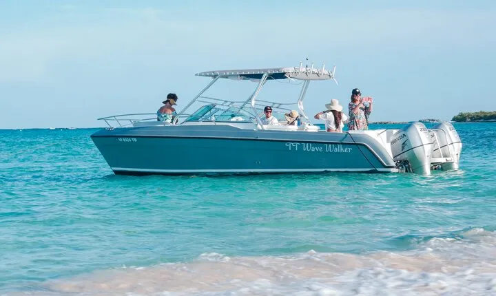 Power Catamaran All Included Island Trips