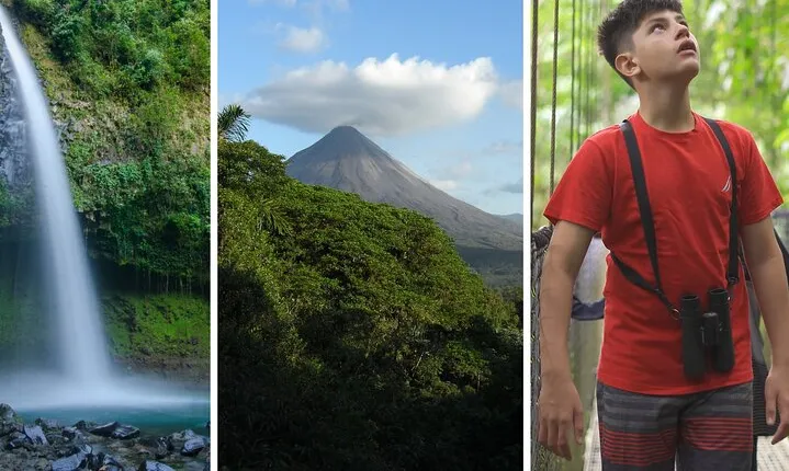 La Fortuna Full Day Waterfall, Arenal Volcano and Hanging Bridges