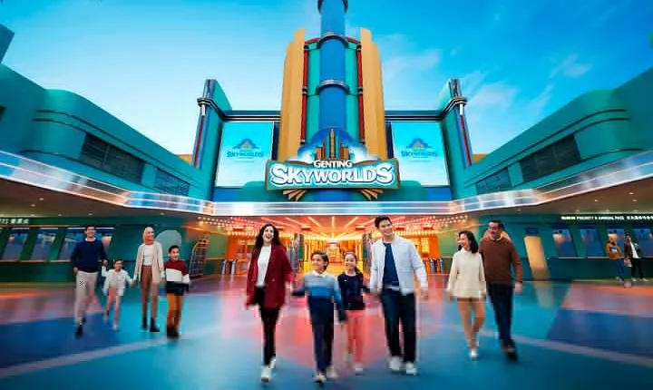 Genting SkyWorlds Outdoor Theme Park with Pickup & Cable Car