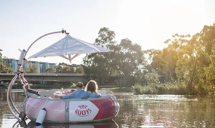 Adelaide 2-hour BBQ Boat Hire for 2 People