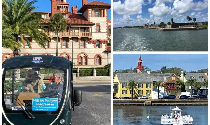 St Augustine Boat and Golf Cart Tour