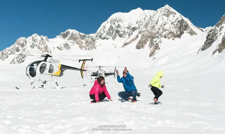 Franz Josef Glacier and snow landing (allow 20 minutes - departs Franz Josef)