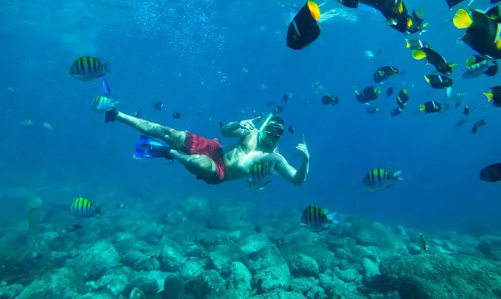 Instagram Gate of Heaven and Snorkeling Blue Lagoon