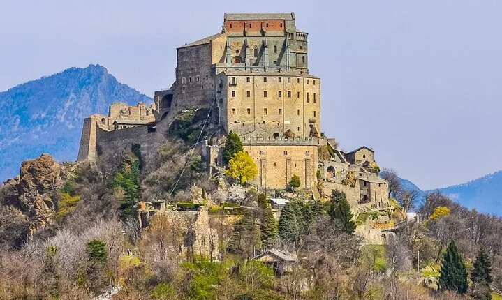 From Turin: Half-Day Medieval Sacra di San Michele Private Tour