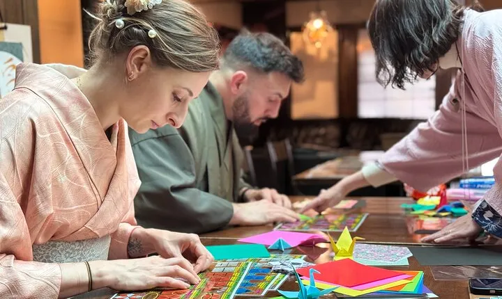 Japanese Origami & Mindfulness Workshop in Kyoto (Oct 6–9)