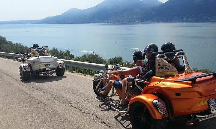 Trike/Ryker Guided Tour 2h on Garda Lake (1 driver + up to 2 pax)