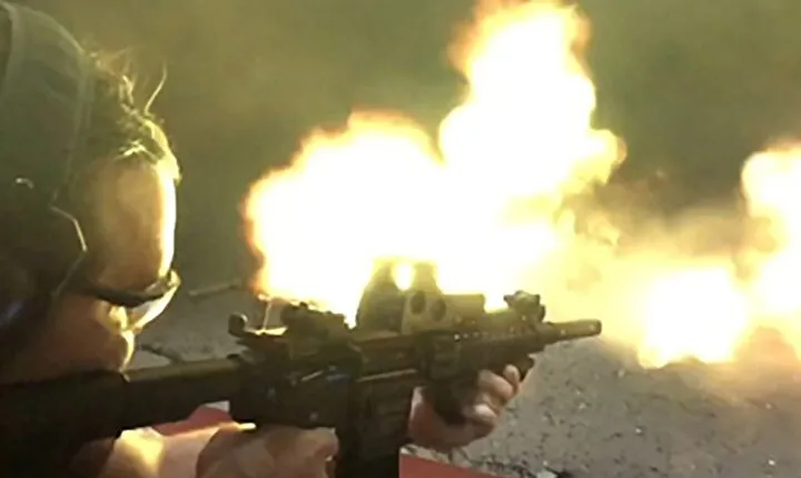 Ultimate 4 Gun Shooting Experience in Las Vegas