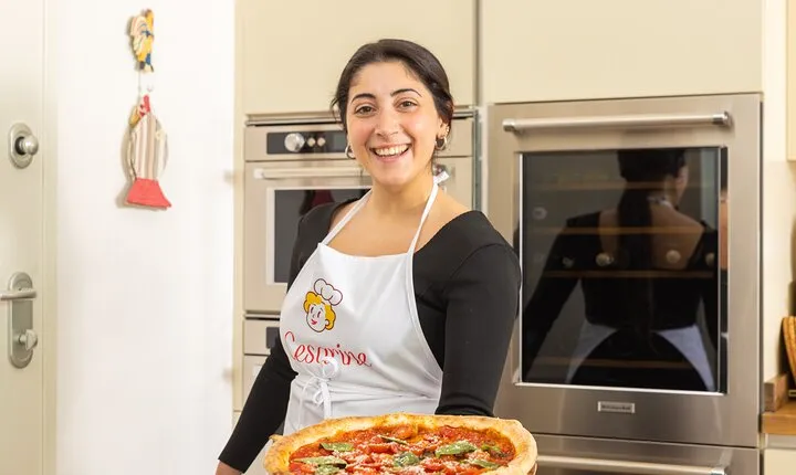 Private Pizza & Tiramisu Class at a Cesarina's home with tasting in Turin
