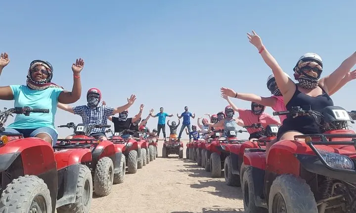 Camel ride & Bedouin dinner quad safari in Sharm el Sheikh